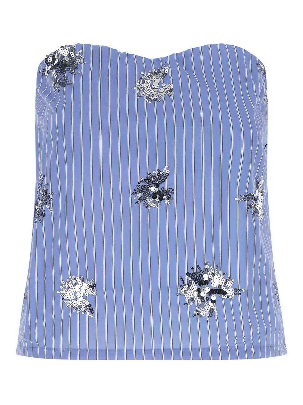 LE TWINS: Tops & Tank tops - Aura Top