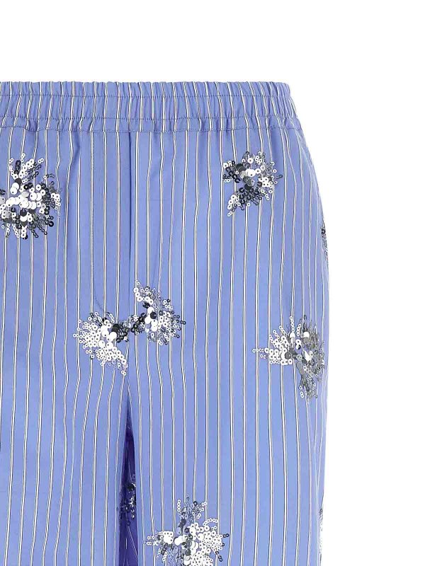 Casual Hose - Hellblau shop online: LE TWINS