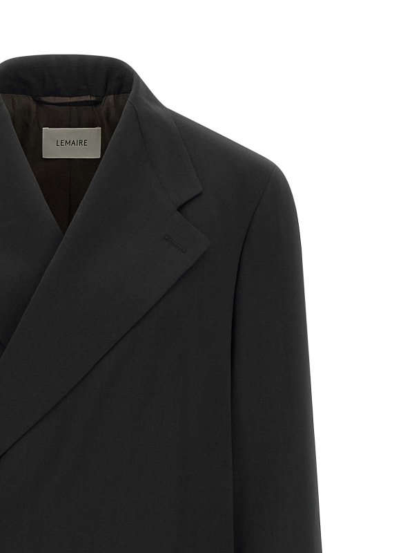 Wool Crpe Coat shop online: LEMAIRE