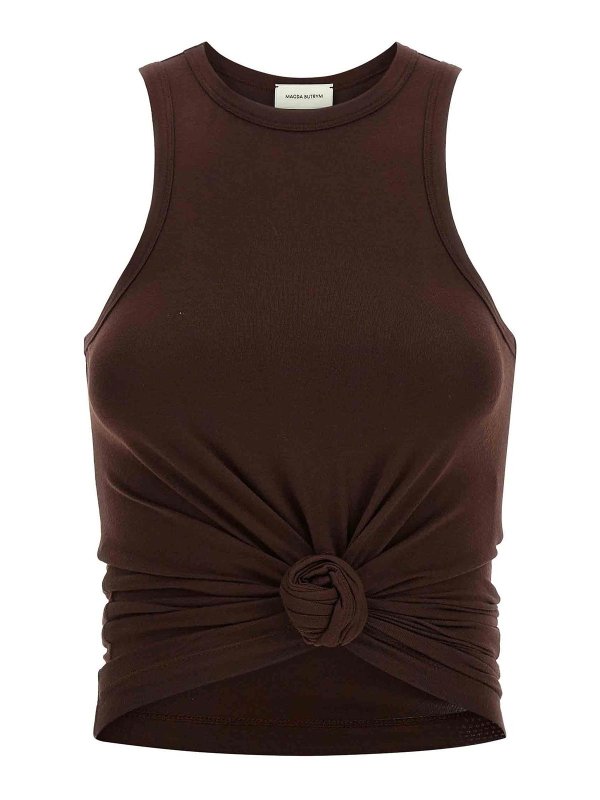 MAGDA BUTRYM: Tops & Débardeurs - Top - Marron