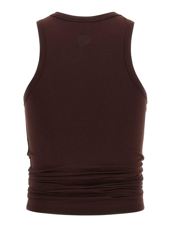 MAGDA BUTRYM: Tops & Débardeurs online - Top - Marron