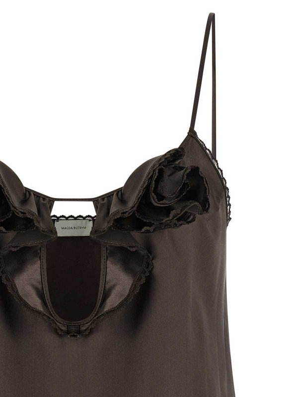 The Best Shops MAGDA BUTRYM: Tops & Débardeurs - Top - Marron