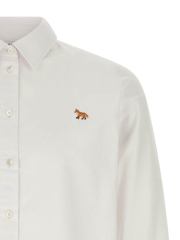 The Best Shops MAISON KITSUNÉ: Camisas - Camisa - Blanco