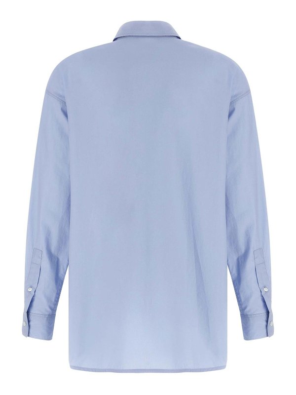 MAISON KITSUNÉ: シャツ online - シャツ - ライトブルー