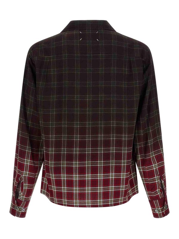 Maison Margiela: シャツ online - シャツ - 赤