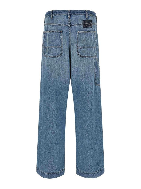 Maison Margiela: ベルボトムジーンズ online - フレアジーンズ - ブルー