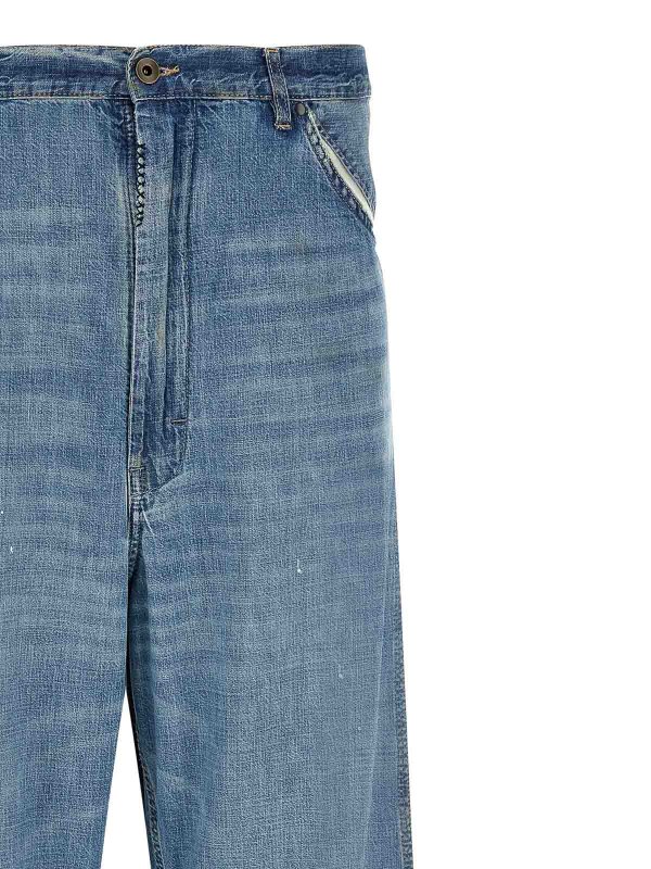 The Best Shops Maison Margiela: ベルボトムジーンズ - フレアジーンズ - ブルー