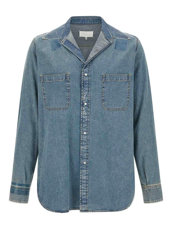 Maison Margiela: camicie - Camicia nastrata