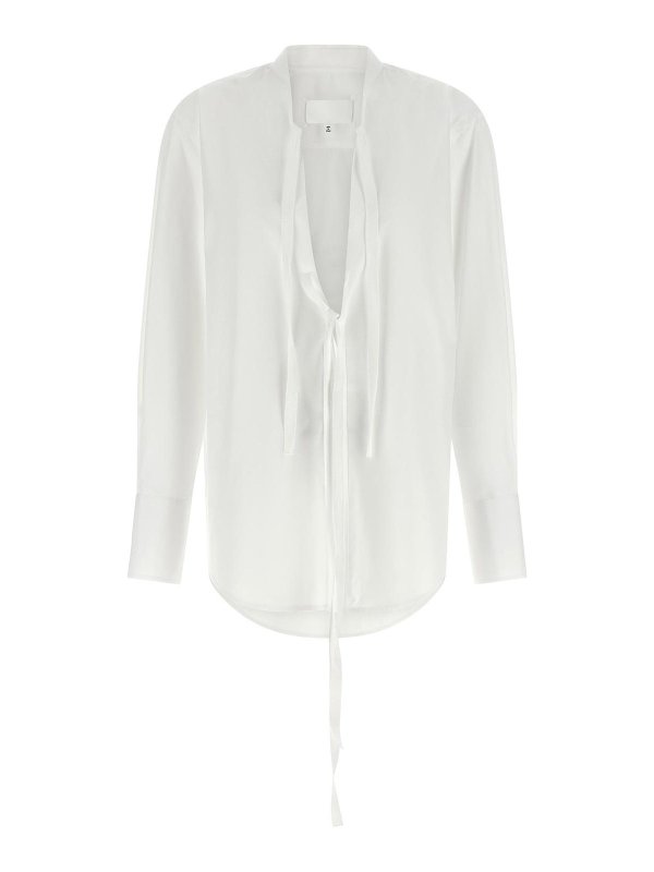 Maison Margiela: シャツ - シャツ - 白