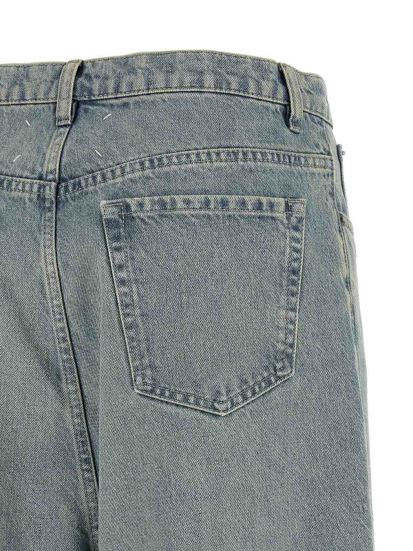 Straight Leg Jeans - Hellblau shop online: Maison Margiela
