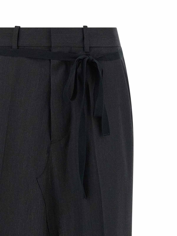 The Best Shops Maison Margiela: Knielange und Midi Röcke - Midirock - Schwarz