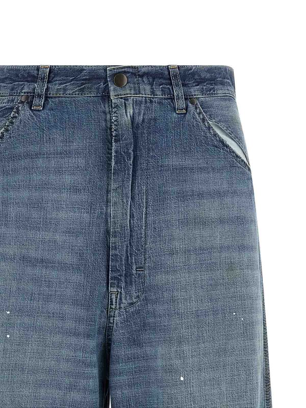 The Best Shops Maison Margiela: ベルボトムジーンズ - フレアジーンズ - ブルー