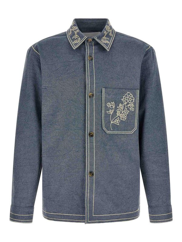 ISABEL MARANT: Blusas - Blusa - Azul