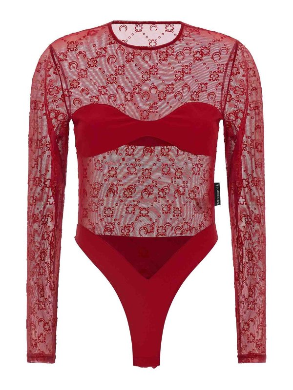 MARINE SERRE: Top e canotte - Body