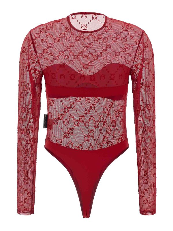 MARINE SERRE: Top e canotte online - Body