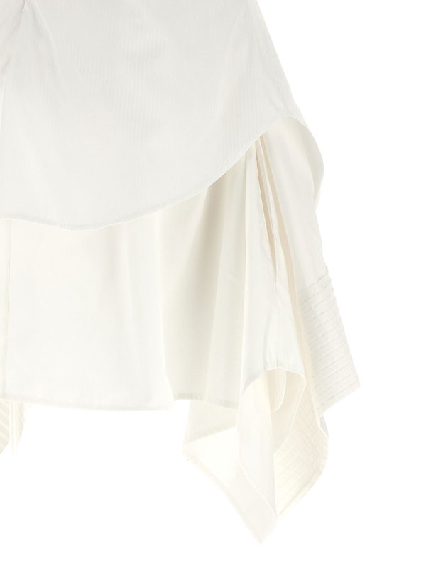 ショートドレス - 白 shop online: ALEXANDER MCQUEEN