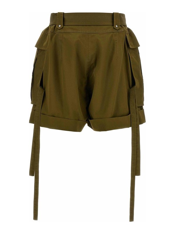 ALEXANDER MCQUEEN: トラウザーショーツ online - ショートパンツ - 緑