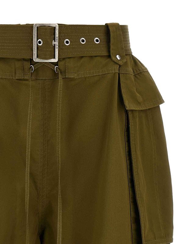 The Best Shops ALEXANDER MCQUEEN: トラウザーショーツ - ショートパンツ - 緑