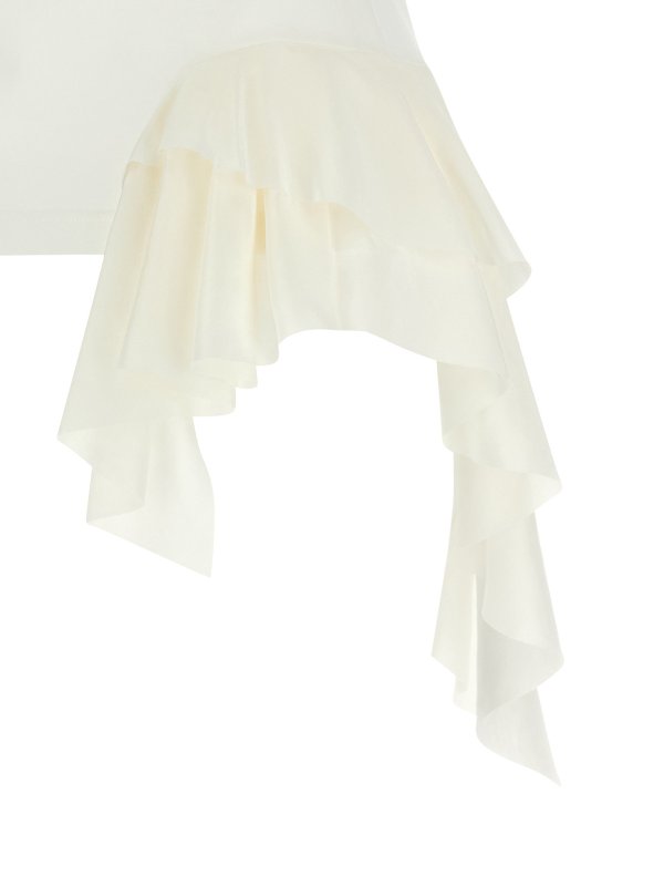 Top - Weiß shop online: ALEXANDER MCQUEEN