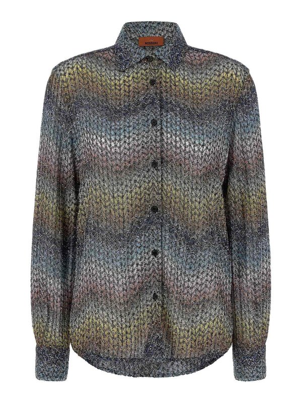 MISSONI: camicie - Camicia in viscosa Lam