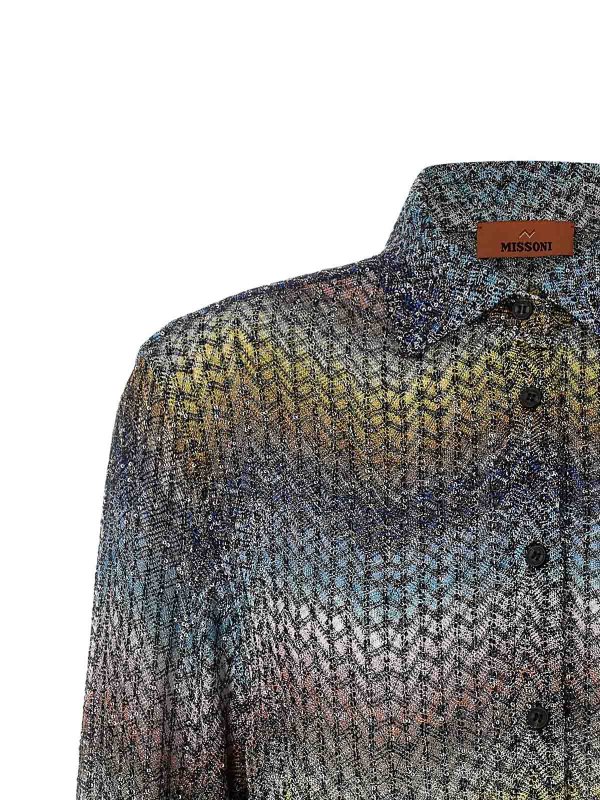 The Best Shops MISSONI: camicie - Camicia in viscosa Lam
