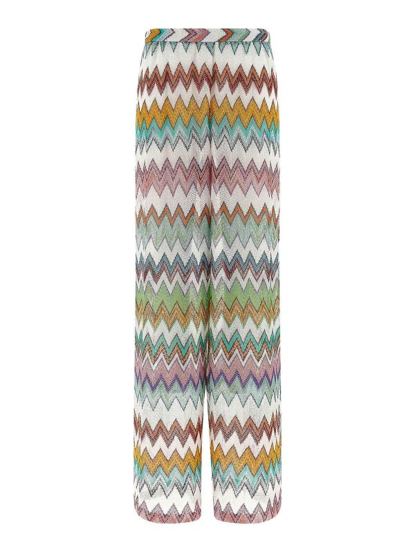 MISSONI: flared jeans - Zigzag Pants