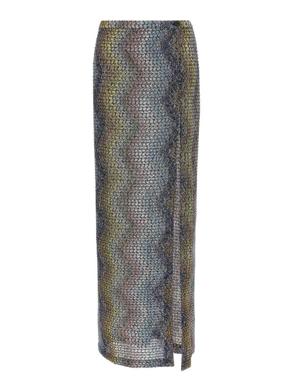 MISSONI: Gonne Lunghe - Gonna pareo a zigzag
