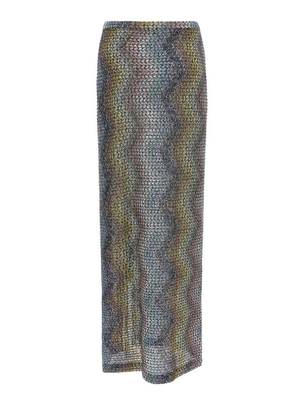MISSONI: Gonne Lunghe online - Gonna pareo a zigzag