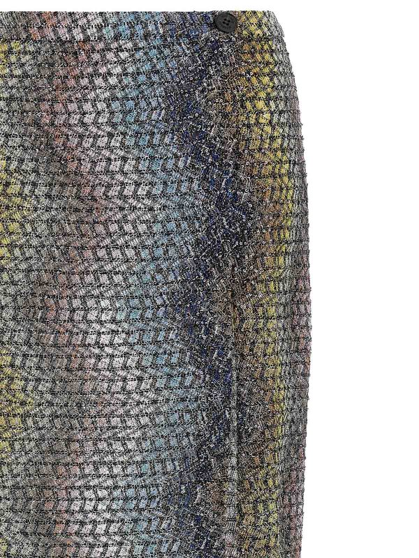 The Best Shops MISSONI: Gonne Lunghe - Gonna pareo a zigzag