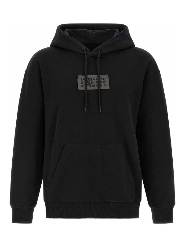 MM6 MAISON MARGIELA: スウェット＆セーター - スウェットシャツ/セーター - 黒
