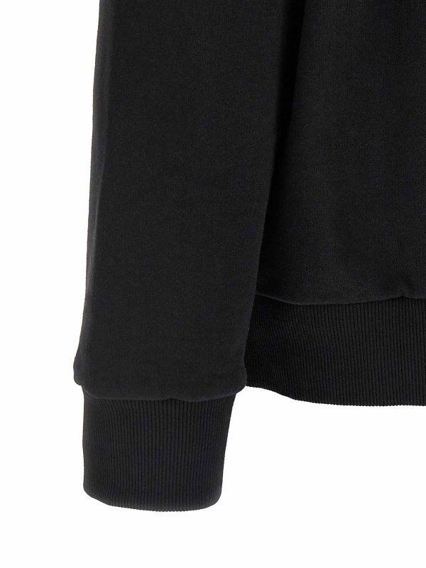 スウェットシャツ/セーター - 黒 shop online: MM6 MAISON MARGIELA