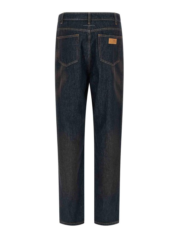 MM6 MAISON MARGIELA: Jeans Rectos online - Vaqueros Rectos - Azul