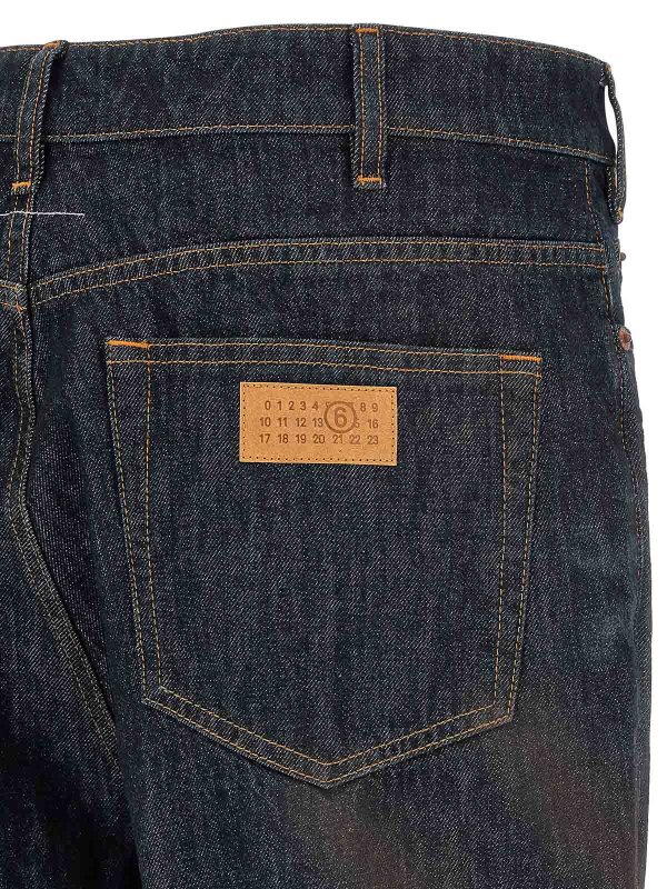 Vaqueros Rectos - Azul shop online: MM6 MAISON MARGIELA