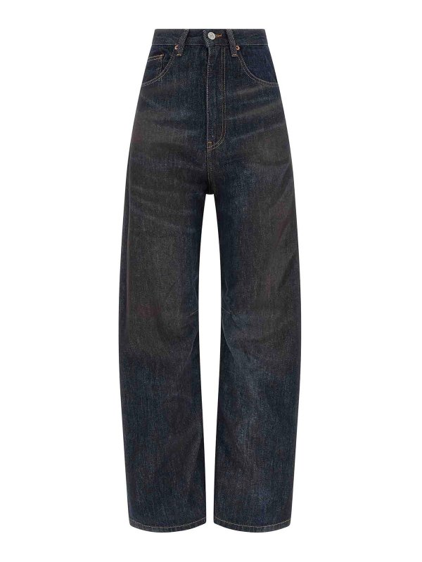 MM6 MAISON MARGIELA: Jeans Rectos - Vaqueros Rectos - Azul