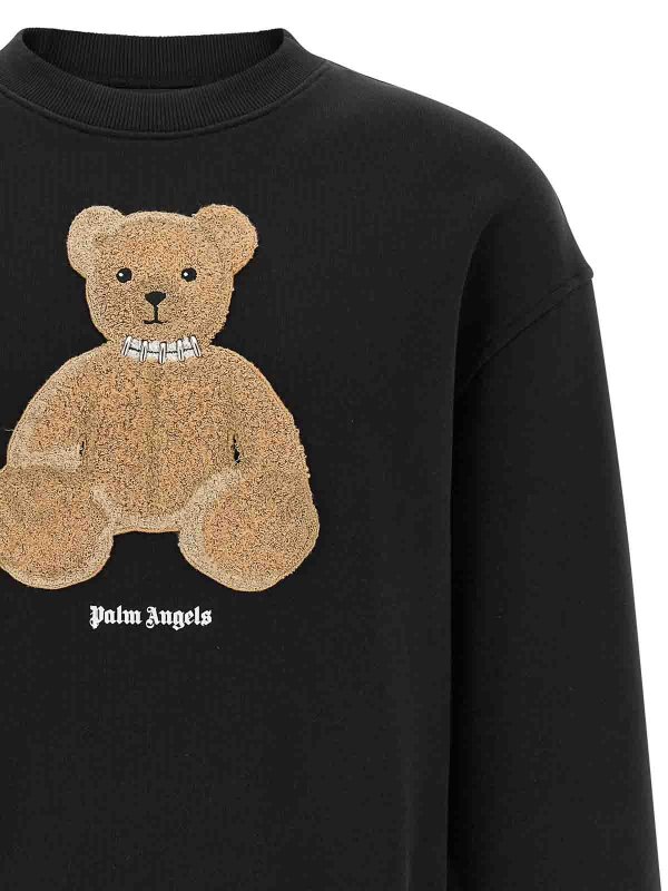 The Best Shops Palm Angels: Sweatshirts & Sweaters - Bear Sweatshirt