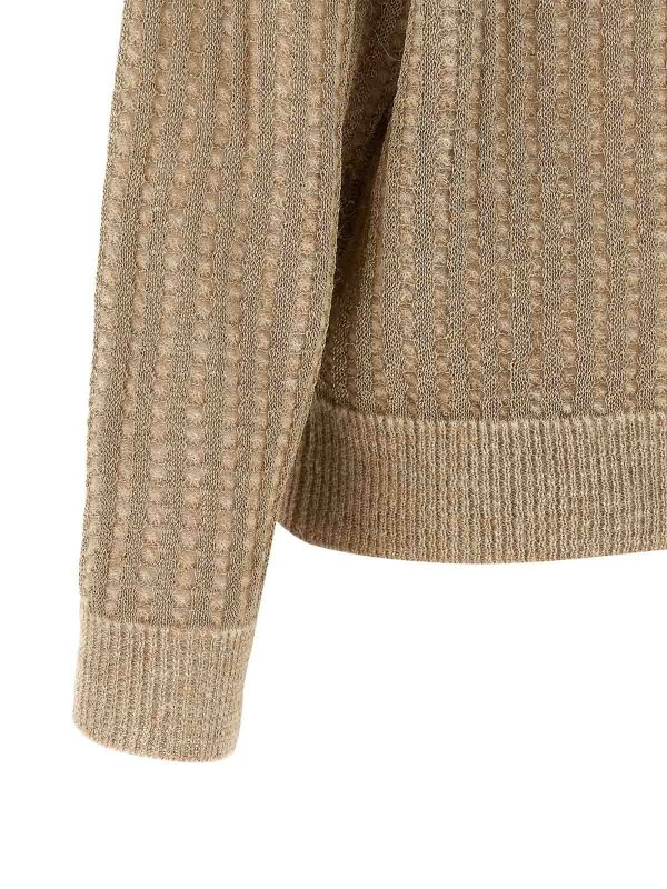 カーディガン - ベージュ shop online: PESERICO