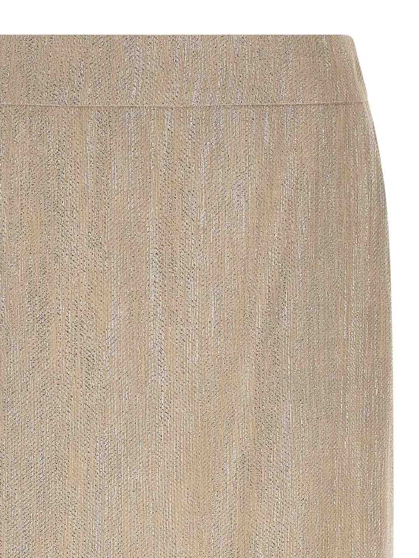 The Best Shops PESERICO: casual trousers - Lam Thread Skirt