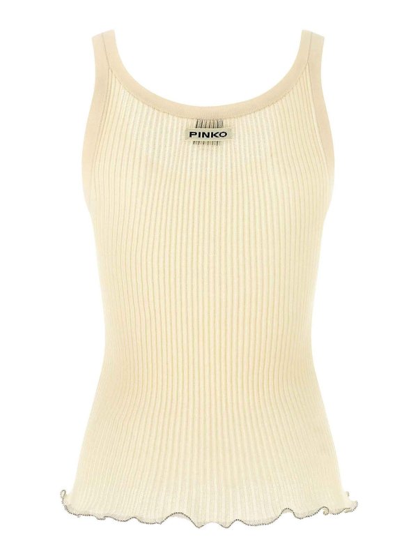 Pinko: Tops und Tank Tops online - Top - Beige