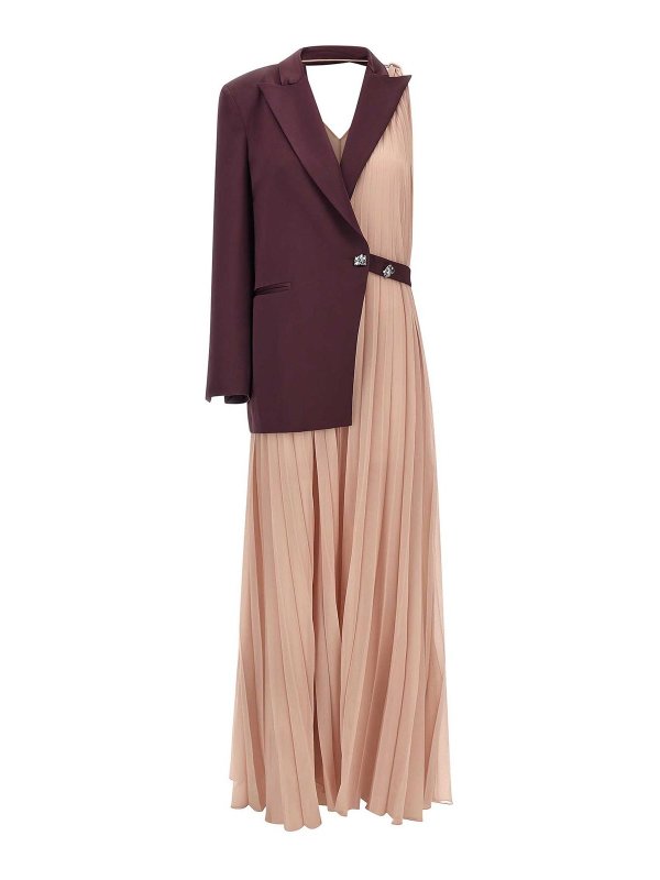 Pinko: Knielange Kleider - Knielanges Kleid - Bunt