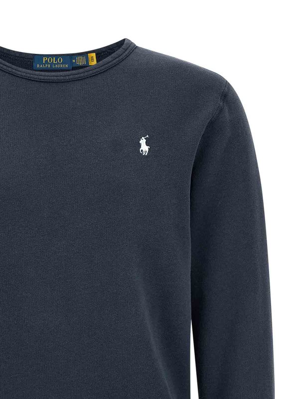 The Best Shops POLO RALPH LAUREN: Sweatshirts & Sweaters - Loopback Cotton Sweatshirt