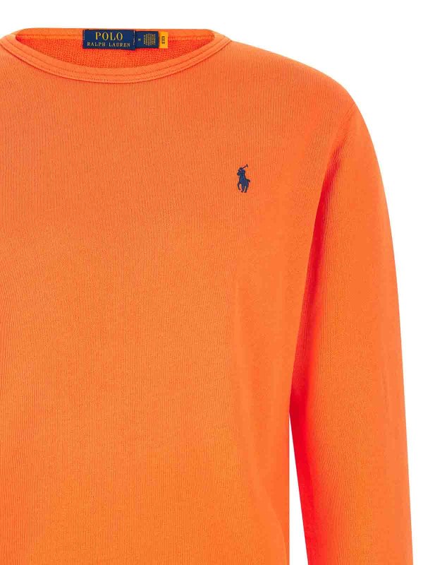 The Best Shops POLO RALPH LAUREN: スウェット＆セーター - スウェットシャツ/セーター - オレンジ