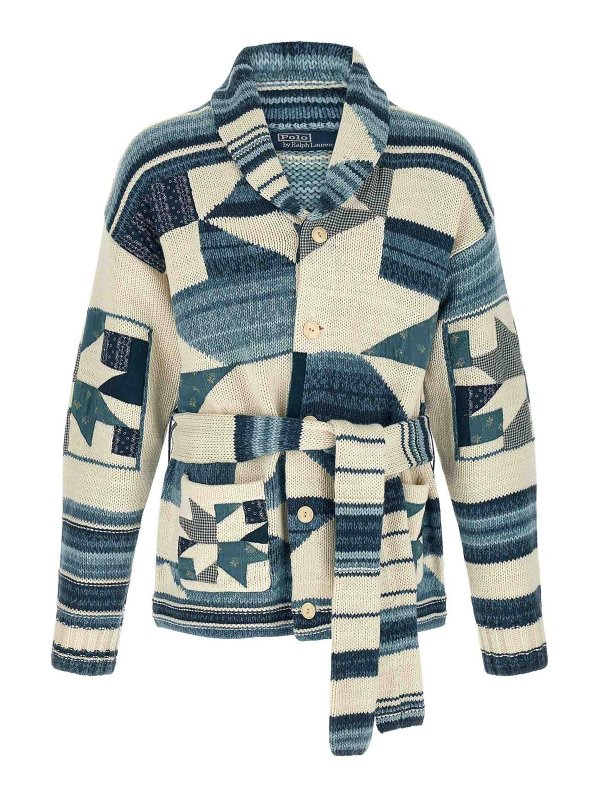 POLO RALPH LAUREN: cardigan - Cardigan patchwork
