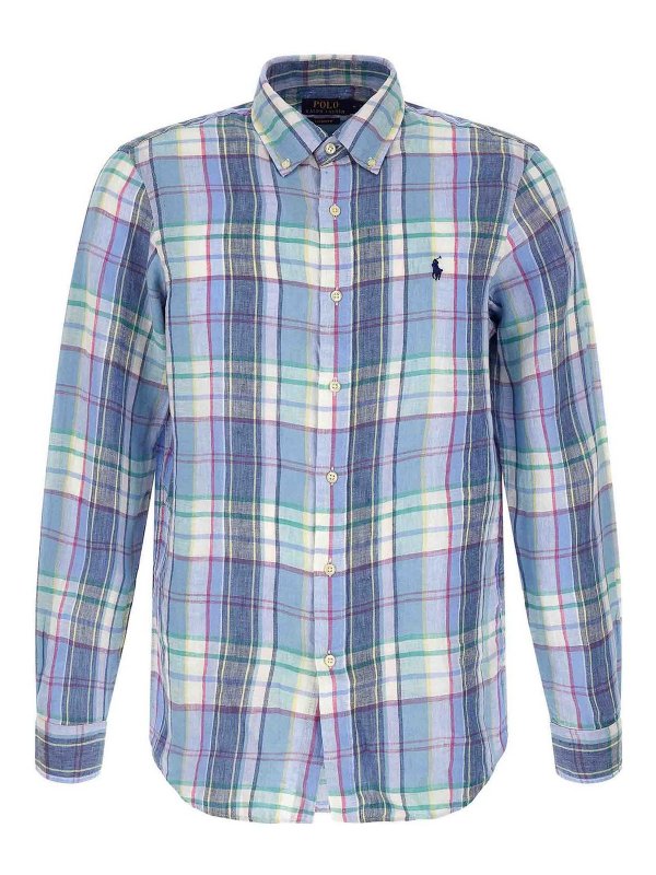 POLO RALPH LAUREN: shirts - Button-Down Shirt