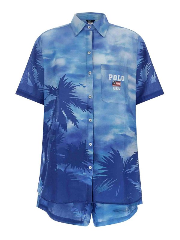 POLO RALPH LAUREN: Hemden - Hemd - Blau