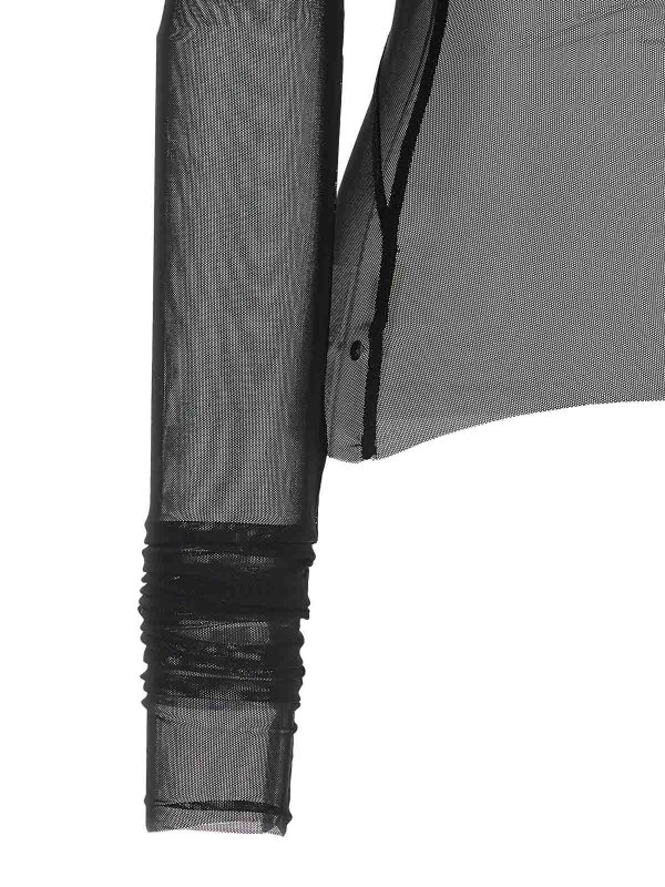 クルーネック - 黒 shop online: RICK OWENS