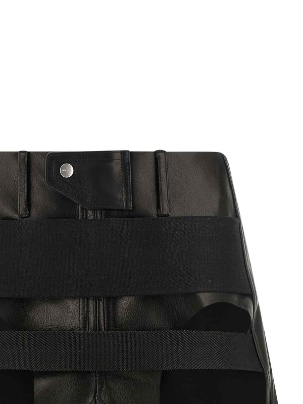 The Best Shops RICK OWENS: ミニスカート - ミニスカート - 黒