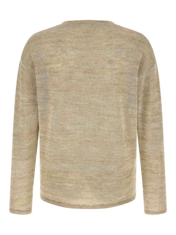 ROBERTO COLLINA: Pull col rond online - Pull Col Rond - Beige