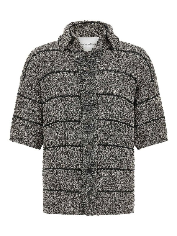 ROBERTO COLLINA: cardigans - Moulin Insert Cardigan