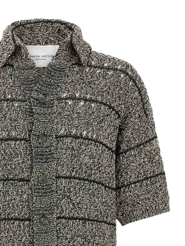The Best Shops ROBERTO COLLINA: cardigans - Moulin Insert Cardigan