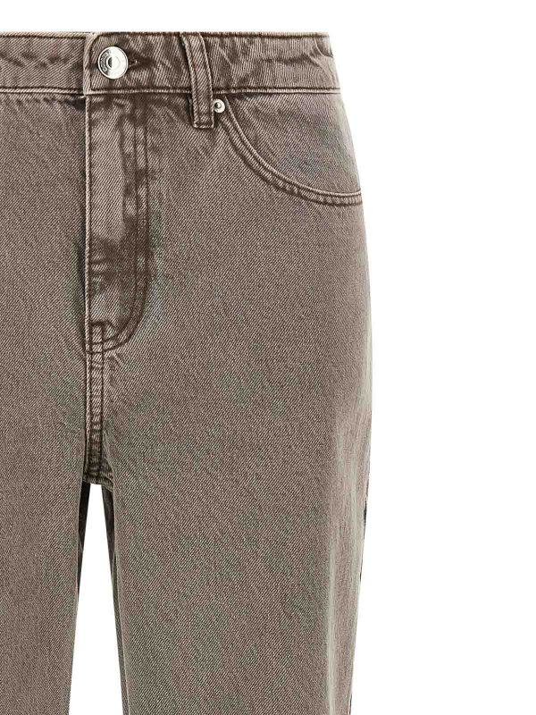 The Best Shops ROTATE Birger Christensen: ストレートジーンズ - ストレートジーンズ - ブラウン